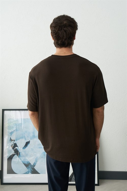 Wholesale Mens Brown T-Shirt