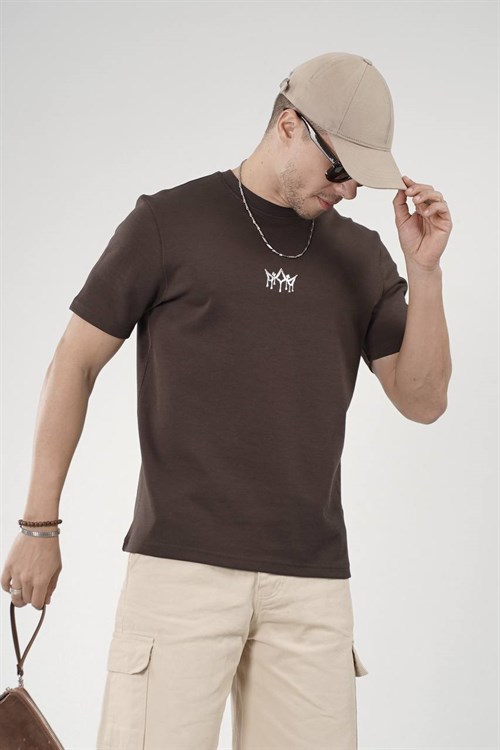 Wholesale Mens Brown T-Shirt