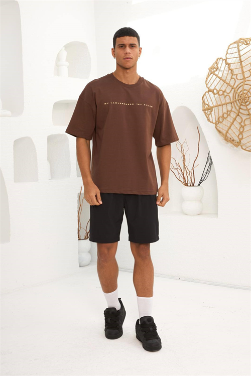 Wholesale Mens Brown T-Shirt