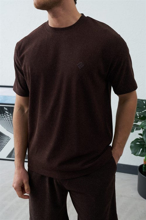 Wholesale Mens Brown T-Shirt