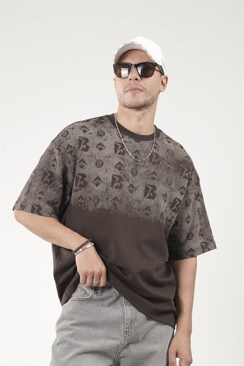 Wholesale Mens Brown T-Shirt