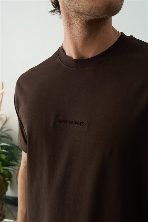 Wholesale Mens Brown T-Shirt