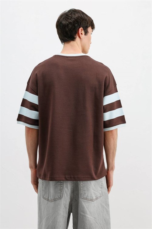 Wholesale Mens Brown T-Shirt