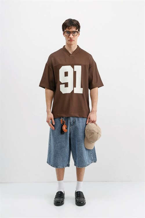 Wholesale Mens Brown T-Shirt