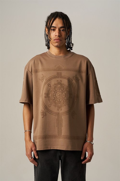 Wholesale Mens Brown T-Shirt