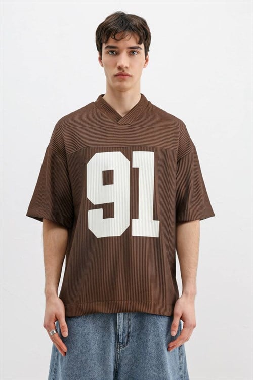 Wholesale Mens Brown T-Shirt