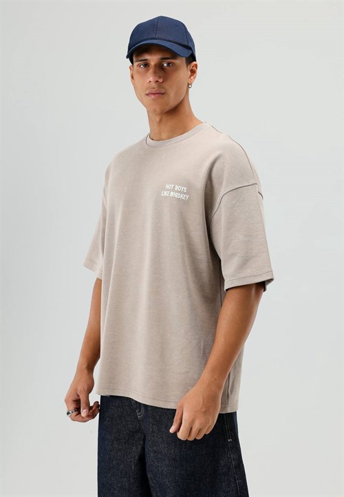 Wholesale Mens Brown T-Shirt