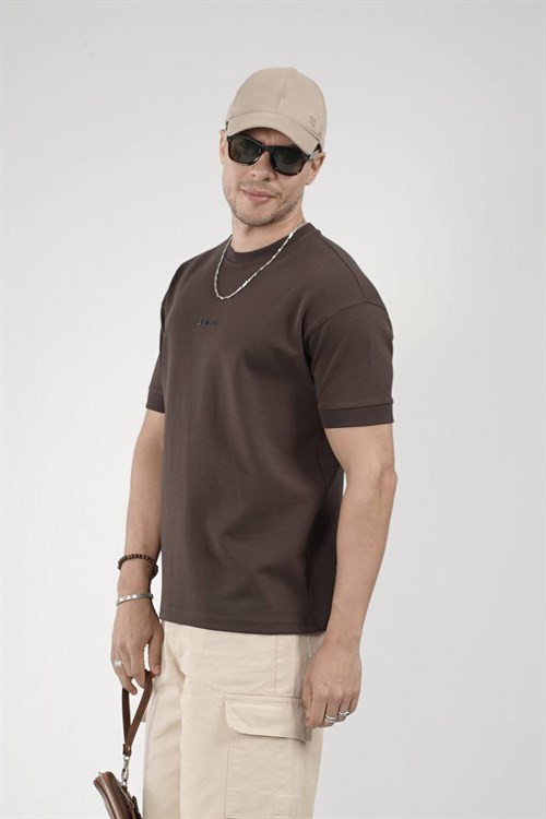 Wholesale Mens Brown T-Shirt