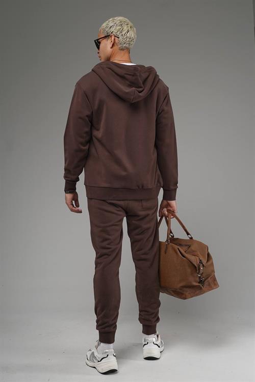 Wholesale Mens Brown Tracksuit