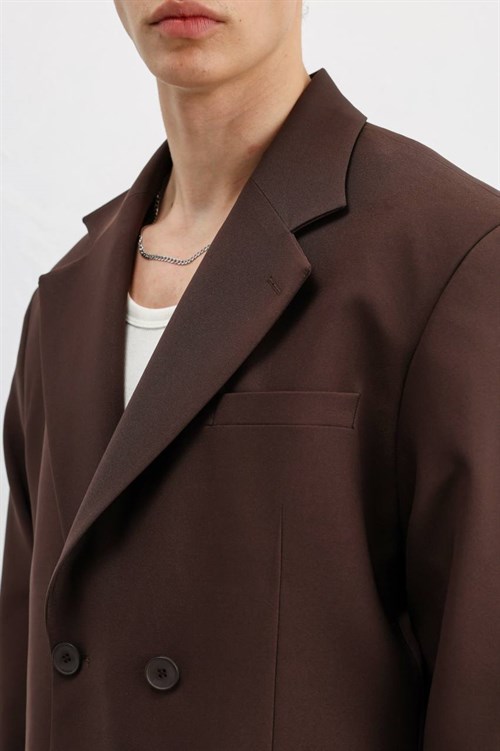 Wholesale Mens Brown Two-Piece Suit