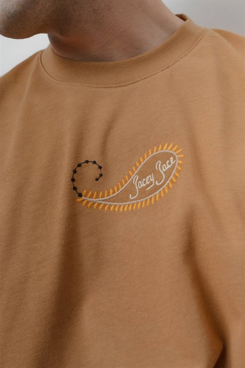 Wholesale Mens Camel T-Shirt