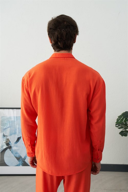 Wholesale Mens Coral Shirt