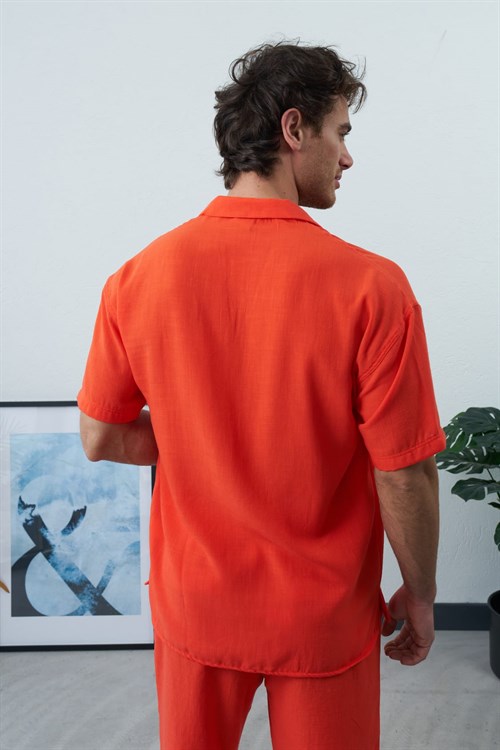 Wholesale Mens Coral Shirt