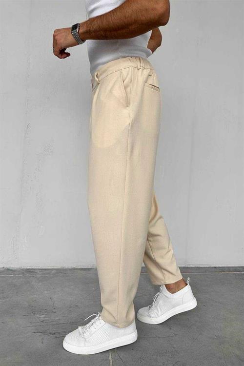 Wholesale Mens Cream Relaxed Fit Jeans