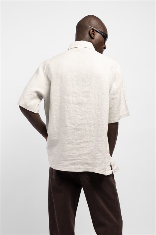 Wholesale Mens Cream Shirt