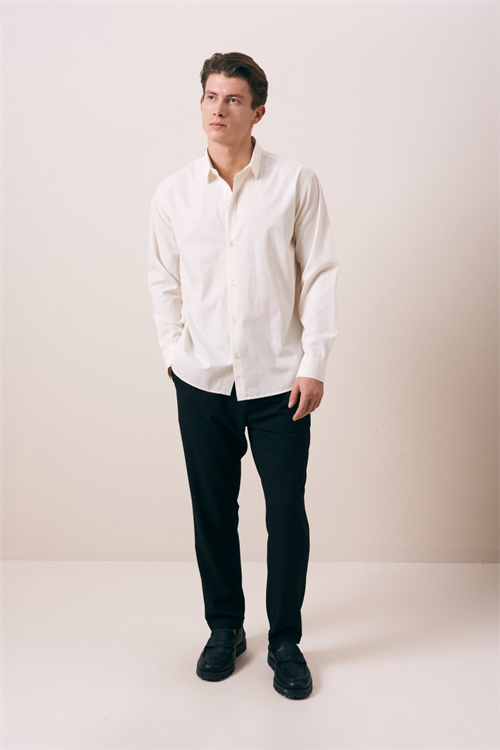 Wholesale Mens Cream Shirt