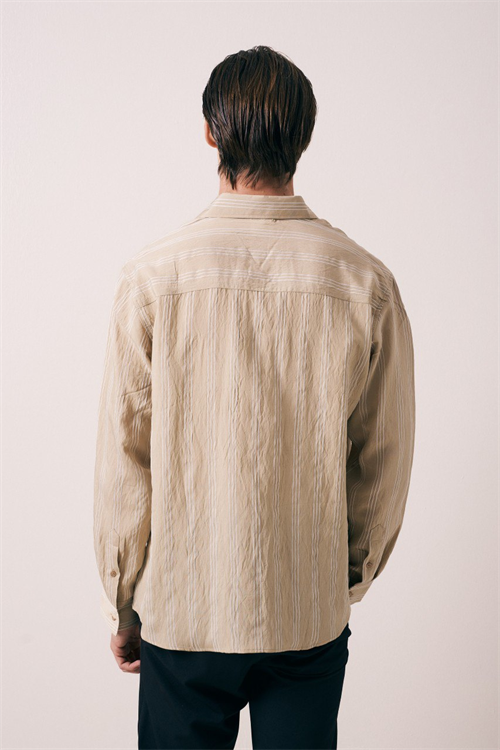 Wholesale Mens Cream Shirt