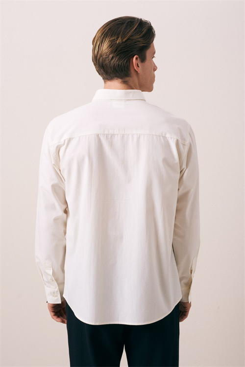 Wholesale Mens Cream Shirt
