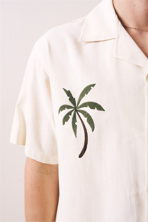 Wholesale Mens Cream Shirt