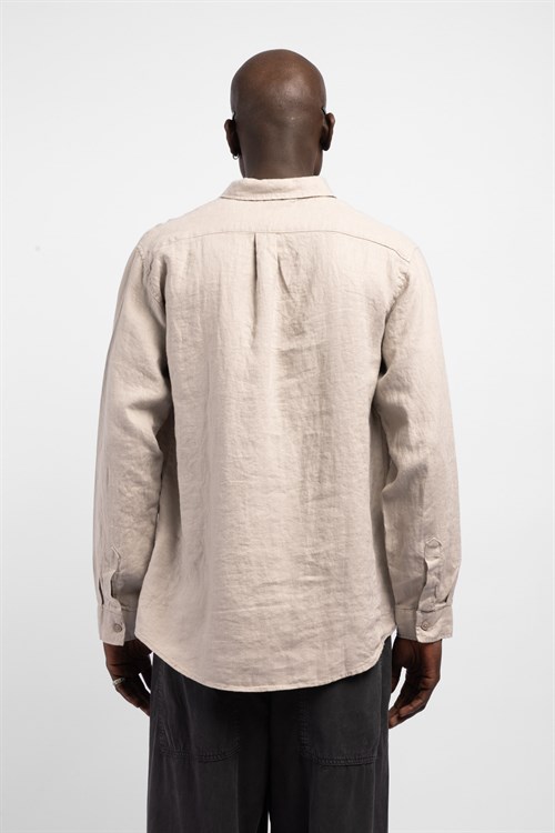 Wholesale Mens Cream Shirt