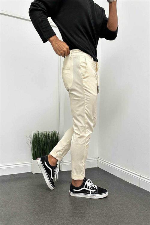 Wholesale Mens Cream Slim Fit Jeans
