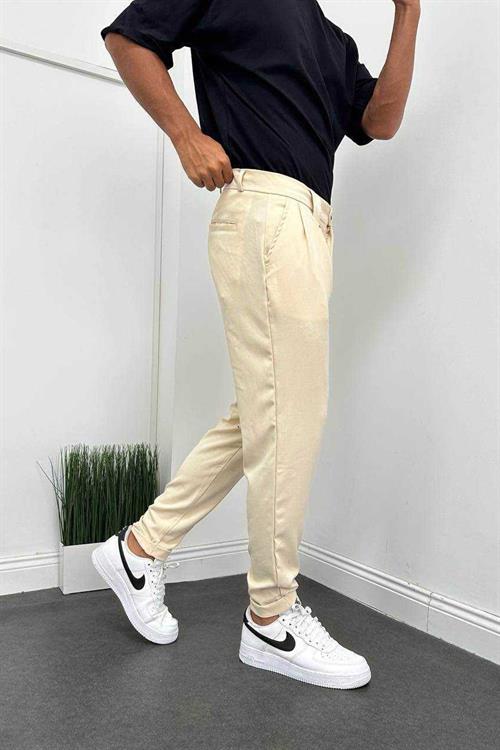 Wholesale Mens Cream Slim Fit Jeans