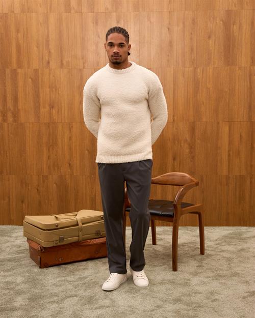 Wholesale Mens Cream Sweater