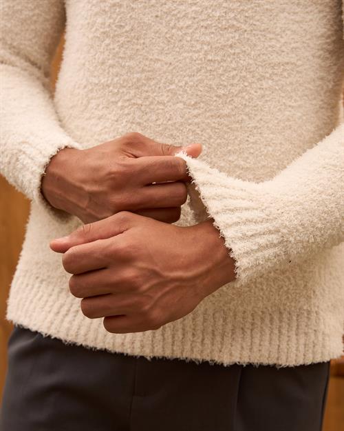 Wholesale Mens Cream Sweater