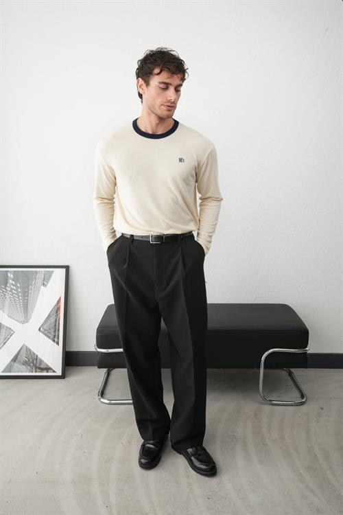 Wholesale Mens Cream Sweatshirt