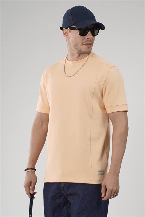 Wholesale Mens Cream T-Shirt