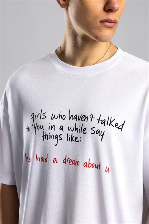 Wholesale Mens Ecru Basic T-shirt