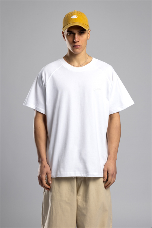 Wholesale Mens Ecru Basic T-shirt