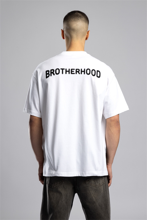 Wholesale Mens Ecru Basic T-shirt