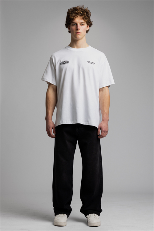 Wholesale Mens Ecru Basic T-shirt