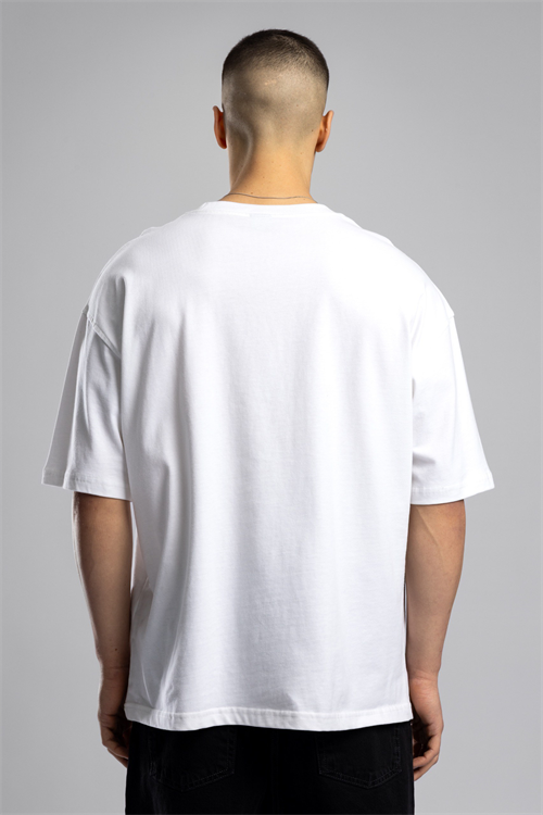 Wholesale Mens Ecru Basic T-shirt
