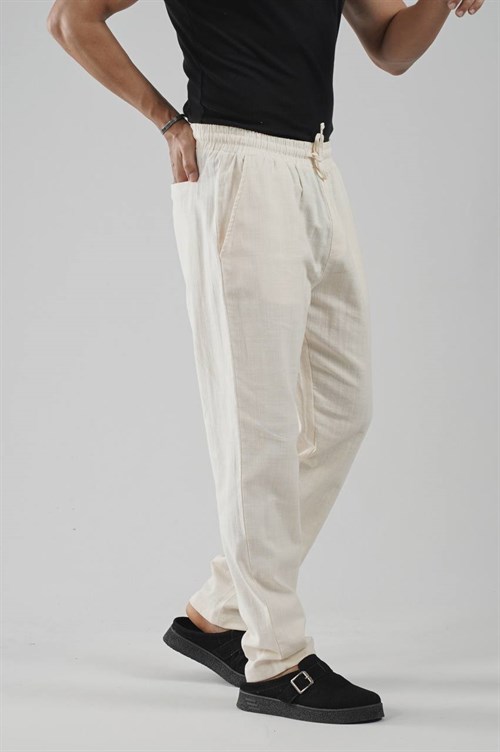 Wholesale Mens Ecru Pants