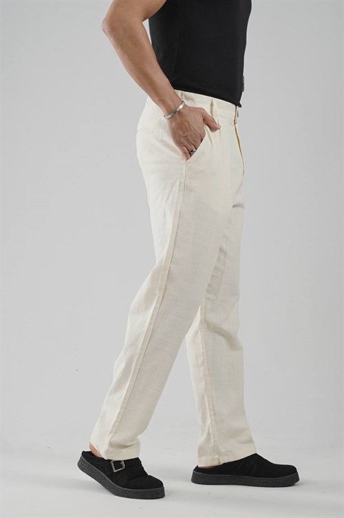Wholesale Mens Ecru Pants