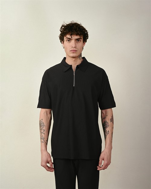 Wholesale Mens Ecru Polo T-Shirt