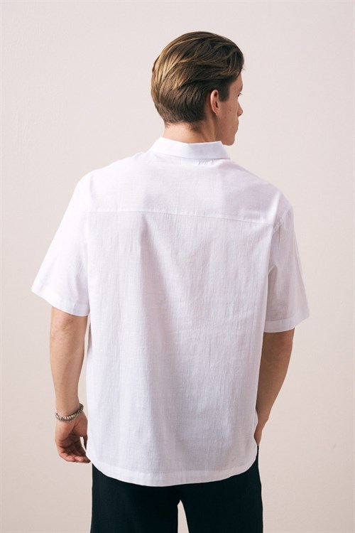 Wholesale Mens Ecru Polo T-Shirt