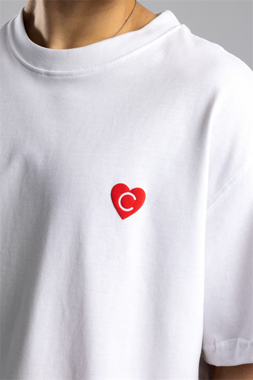 Wholesale Mens Ecru Printed T-Shirt