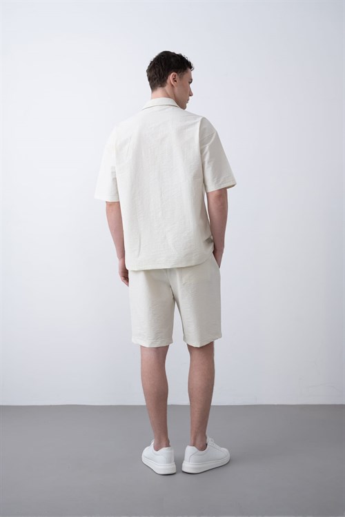 Wholesale Mens Ecru Shirt