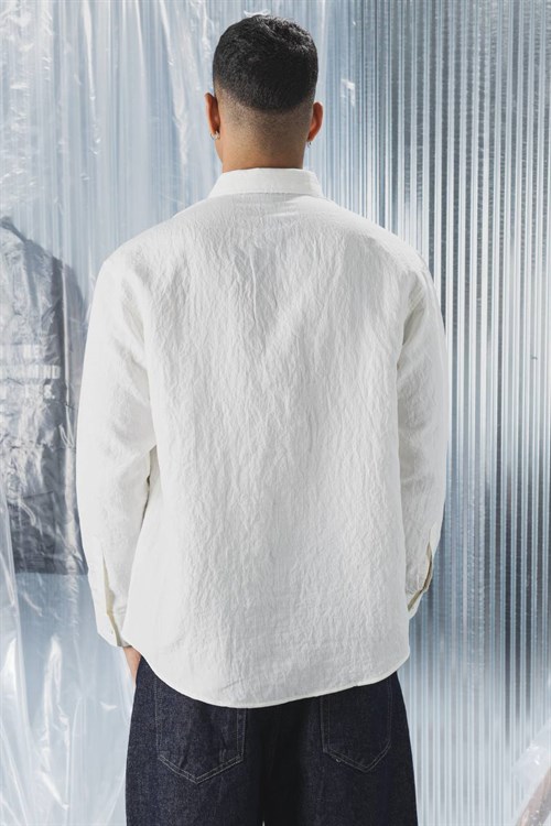 Wholesale Mens Ecru Shirt