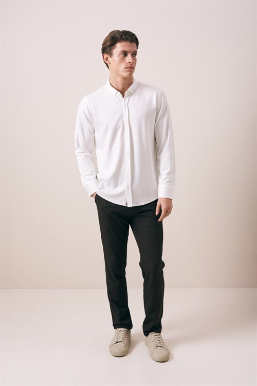 Wholesale Mens Ecru Shirt
