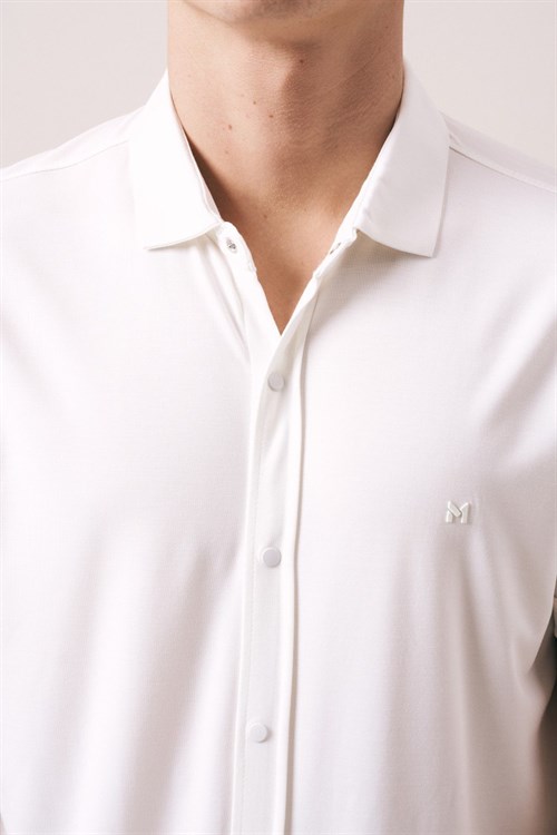 Wholesale Mens Ecru Shirt