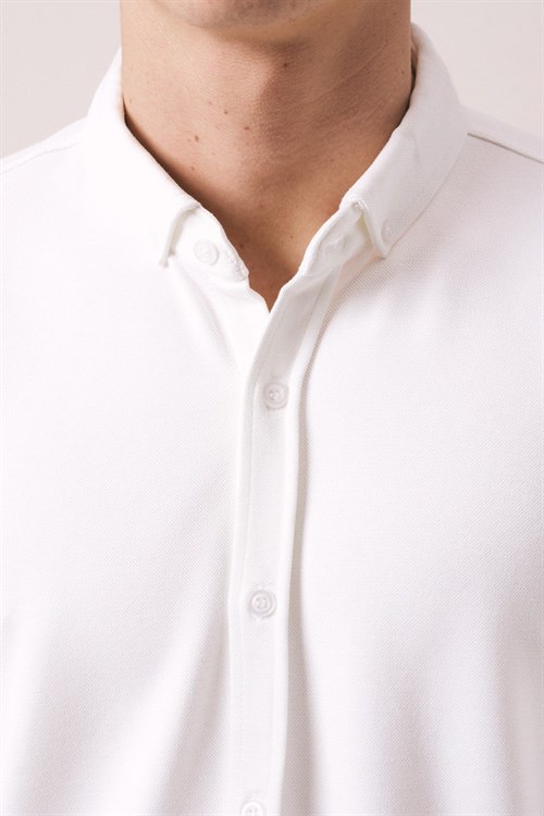 Wholesale Mens Ecru Shirt