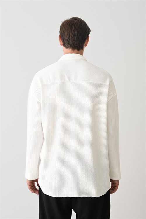 Wholesale Mens Ecru Shirt