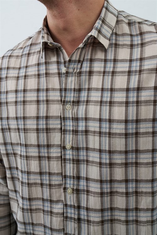 Wholesale Mens Ecru Shirt