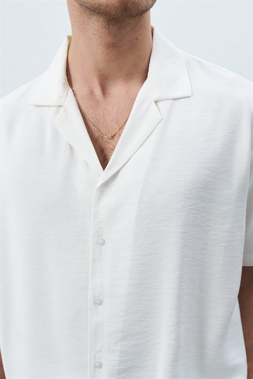 Wholesale Mens Ecru Shirt