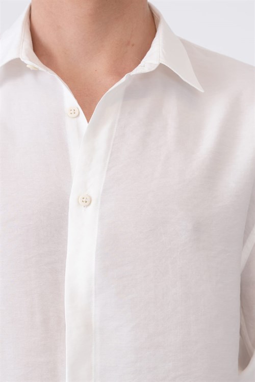 Wholesale Mens Ecru Shirt