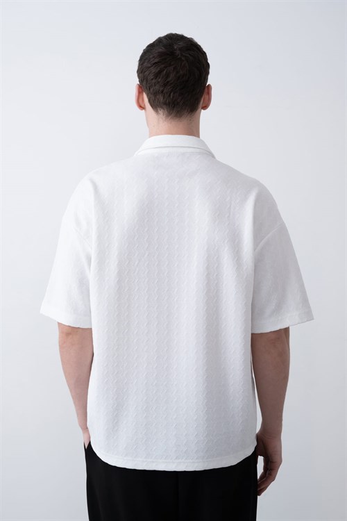 Wholesale Mens Ecru Shirt